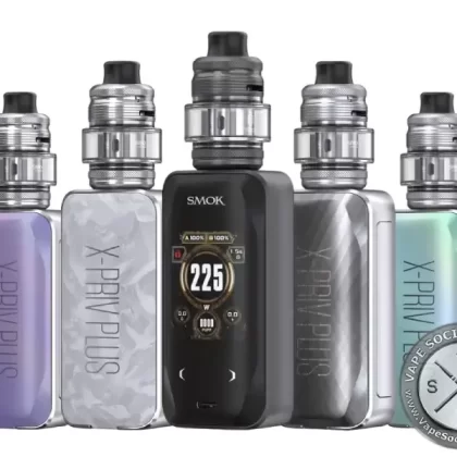 SMOK X-PRIV PLUS 225W Starter Kit - Black, Black Shell