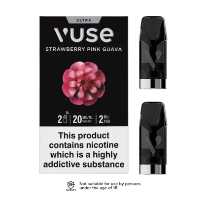 Strawberry Pink Guava Vuse Ultra Smart Pod - Vapeshop Co