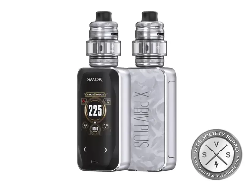 SMOK X-PRIV PLUS 225W Starter Kit - Black, Black Shell - Image 2