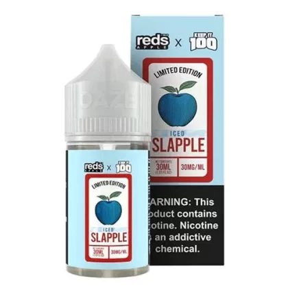 Reds x Keep It 100 Salt Iced Slapple eJuice - Vape Product; Vape Product, Vape Product (2166C7)