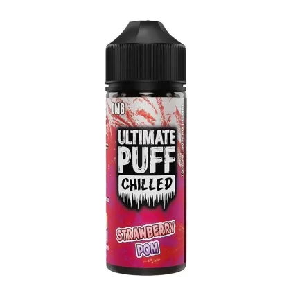 ULTIMATE PUFF CHILLED STRAWBERRY POM 100ML SHORTFILL E-LIQUID