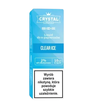 Liquid Crystal Salt 20mg 10ml Clear Ice