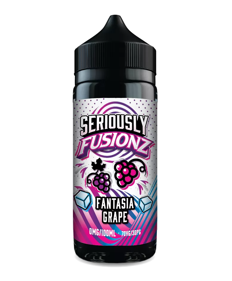 Seriously Fusionz 100ml Shortfill E-Liquid - Strawberry Watermelon Ice - Image 3