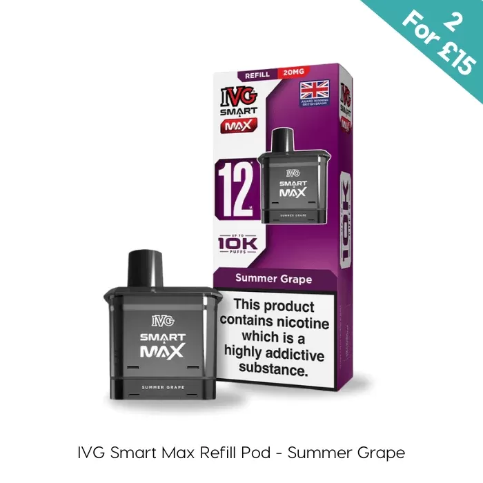 Summer Grape – IVG Smart Max 10K Refill Pod