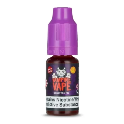 Banoffee Pie E-Liquid by Vampire Vape (10ml) - 18mg