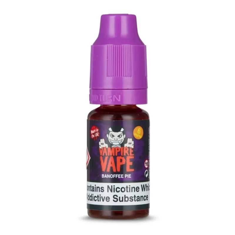 Banoffee Pie E-Liquid by Vampire Vape (10ml) - 18mg