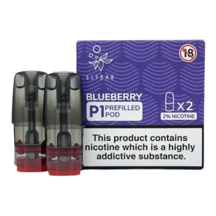 Elf Bar Mate P1 Blueberry Pods (2 Pack) - Ecigpremium
