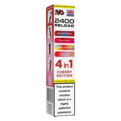IVG 2400 Reload 4in1 Cherry Edition Prefilled Pods