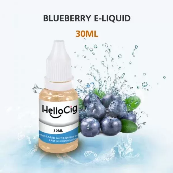 Blueberry HelloCig E-Liquid 30ml
