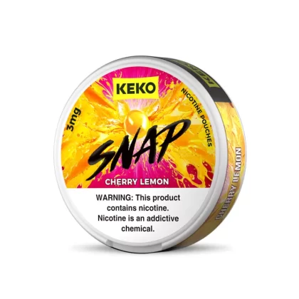 KEKO "SNAP" - Cherry Lemon - Nicotine Pouch (15 Count) - 1-Pack / 6MG
