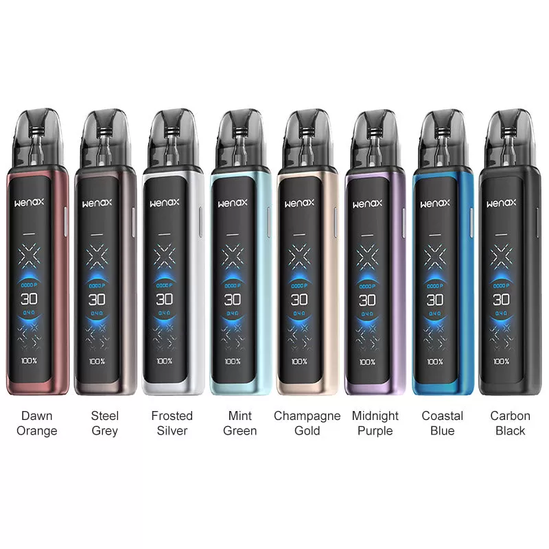 Geekvape Wenax Q Ultra Pod Kit 1300mAh - Frosted Silver - Image 2