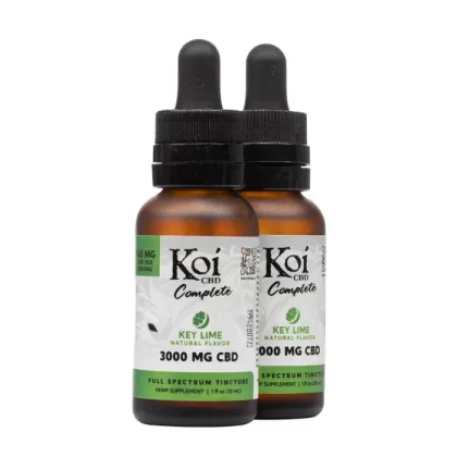 Koi CBD – Key Lime Full Spectrum CBD Tincture – 30mL