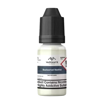 Vapemate Classic Blackcurrant Menthol 10ml - 50VG / 50PG / 6mg - Vapeshop Co
