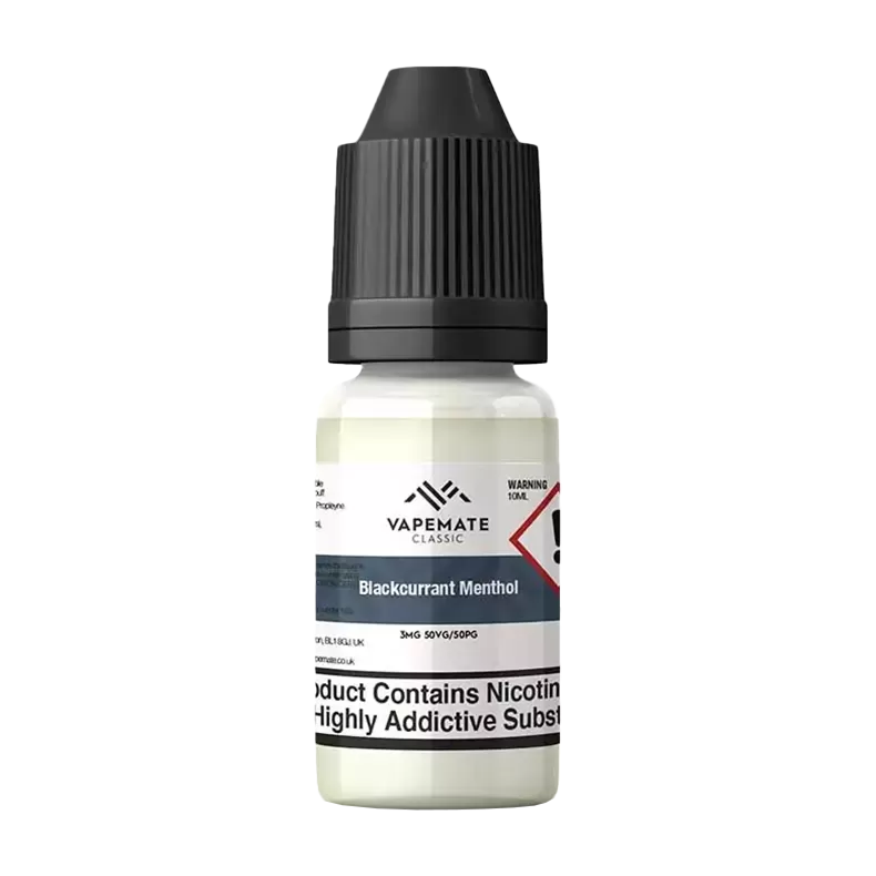 Vapemate Classic Blackcurrant Menthol 10ml - 50VG / 50PG / 6mg - Vapeshop Co