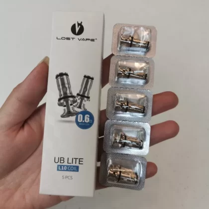 Lost Vape UB Lite coils compatible with Ub lite pod, Ursa Mini and Thelema Mini kit. - 5pcs/pack / L6 {1.0} (10-15w)