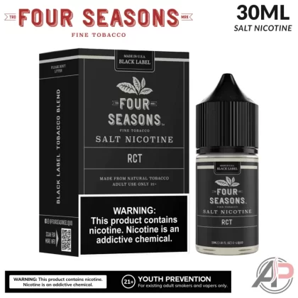 Four Seasons RCT Black Label Salt Nicotine 30mL