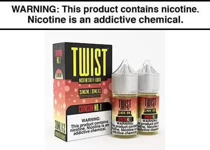 CRIMSON NO. 1 BY TWIST SALT 60ML - Vapejuice