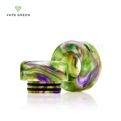 810 Resin Multicoloured Drip Tip For Sub-Ohm Tanks