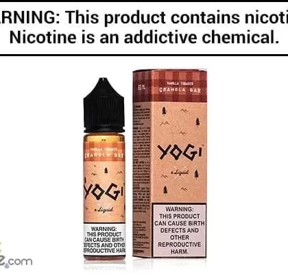 VANILLA TOBACCO GRANOLA BY YOGI E LIQUID 60ML - Vapejuice