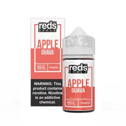 7 Daze – Reds Guava 60mL - Vape Product, Vape Product