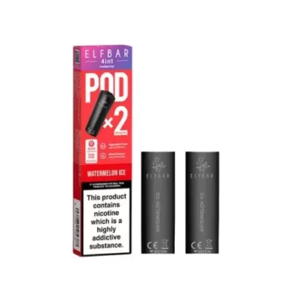 ElfBar 4 in 1 Pre Filled Pods – Watermelon Ice