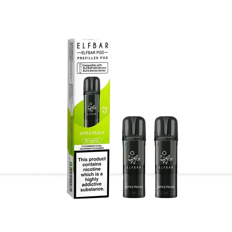 Elf Bar 600 Apple Peach Prefilled Vape Pods