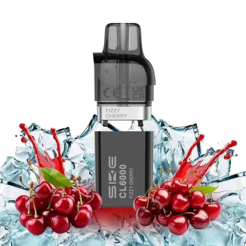 SKE Crystal CL 6000 Pod – Fizzy Cherry 20mg