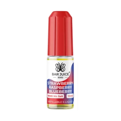 Bar Juice 5000 Salt Nicotine Strawberry Raspberry Blueberry 10mg / 20mg - Vapourdays Co