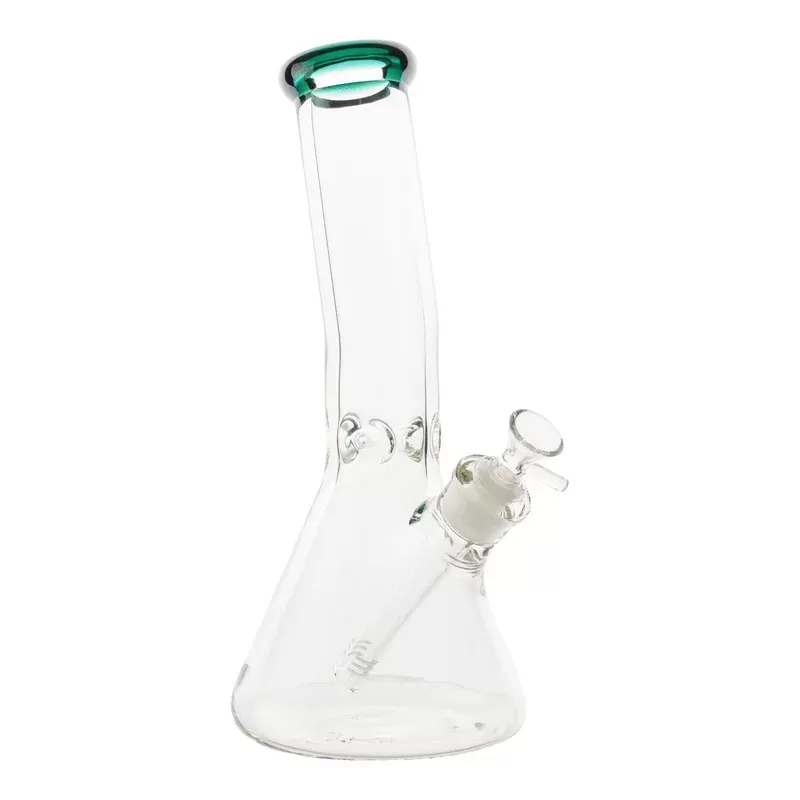 Outfall Curved Tube Beaker Bong – 12in