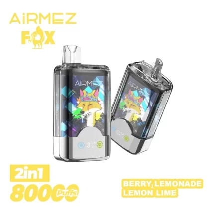Airmez Fox 80000 (80K) Puffs Disposable Vape – from EU Warehouse