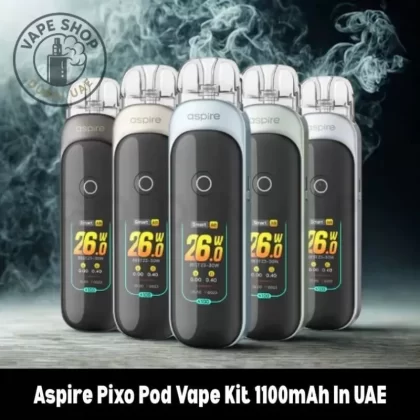 Aspire Pixo Pod Vape Kit 1100mAh In UAE - Beige, Frost Blue (03762D)