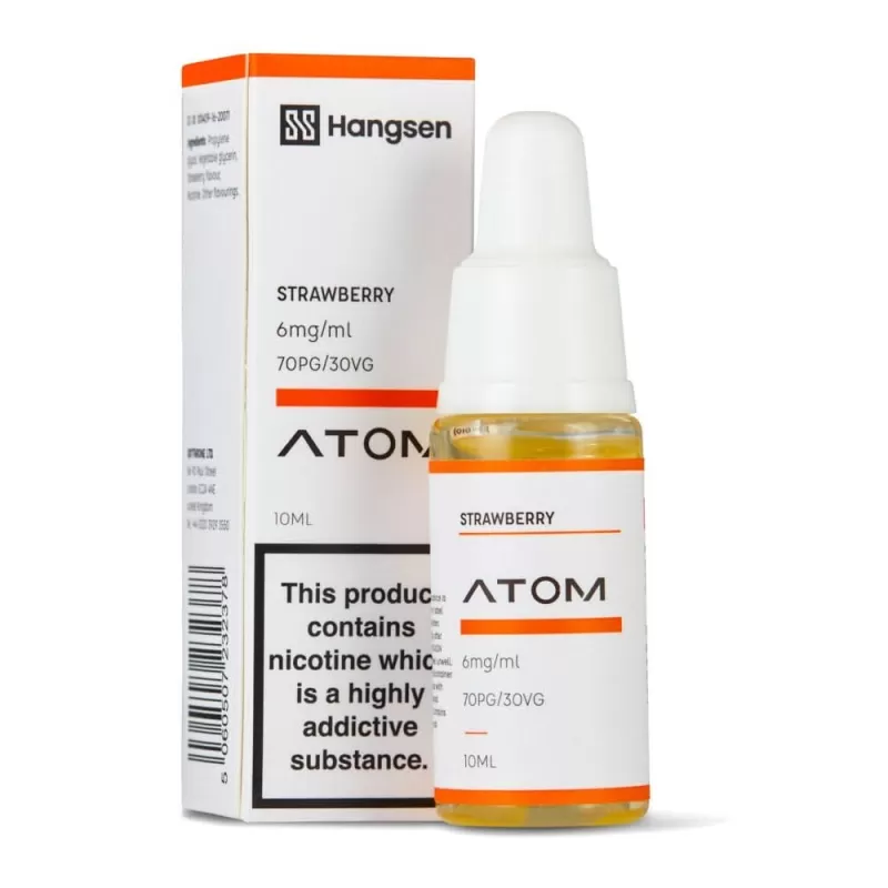 Strawberry E-Liquid Atom Series by Hangsen (10ml)