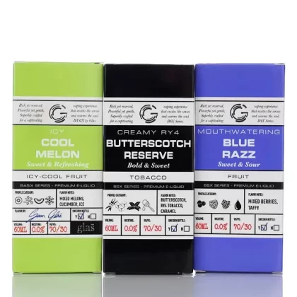 BSX Vapor - No Nicotine Vape Juice - 60ml - Banana Cream Pie