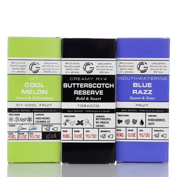 BSX Vapor - No Nicotine Vape Juice - 60ml - Banana Cream Pie