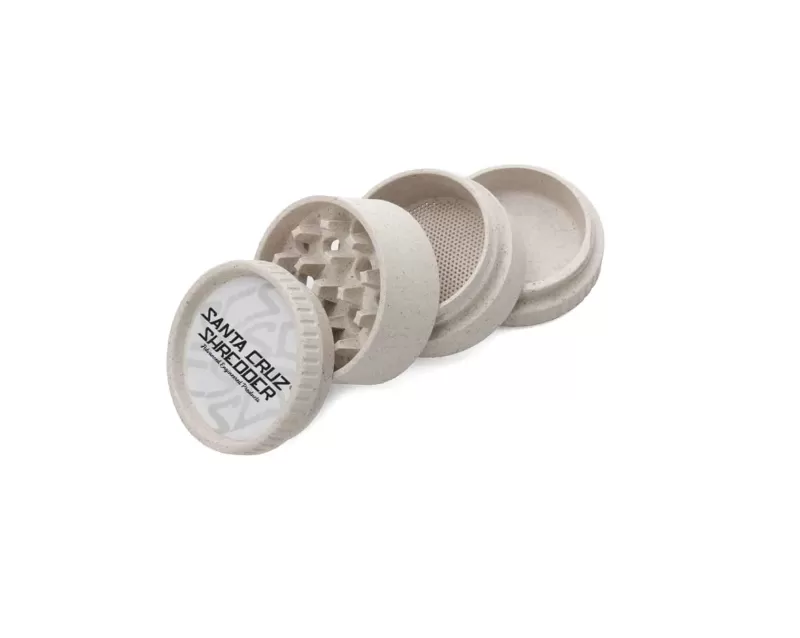 Santa Cruz Shredder – 4-Piece hemp grinder - Vapefully