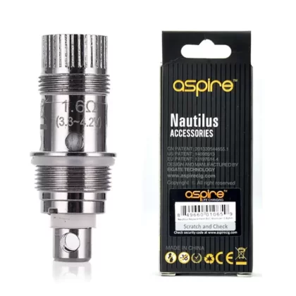 Aspire – Nautilus and Nautilus Mini BVC Coil Heads – 5 Pack