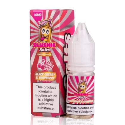 Blackcherry Raspberry By Slushie Salt 10ml - Nicotine Strength#20mg (Salt)>10mg (Salt) (051DA0)