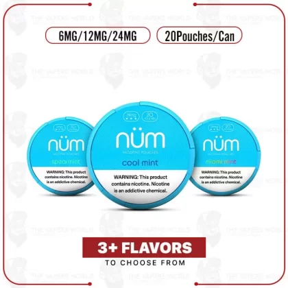 NUM Nicotine Pouches – 5PK - Thevapersworld