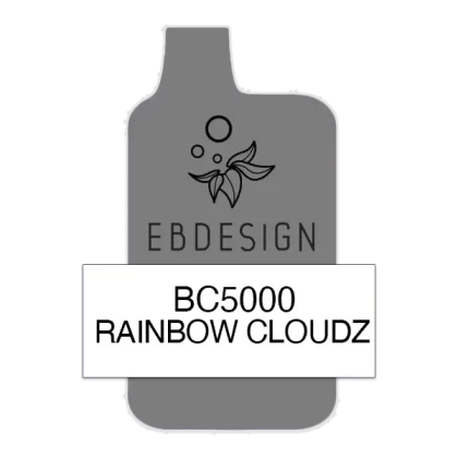 Rainbow Cloudz Elf Bar 5000 - Consumer; 10 Pack, Single