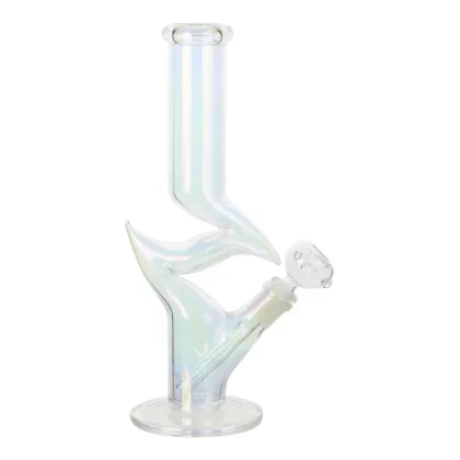 Iridescent Notched Straight Shooter – 12in - Style#Double Notch>Single Notch