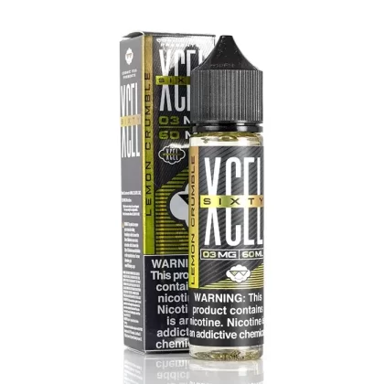 XCEL SIXTY – Lemon Crumble by Cosmic Fog Vapors – 60mL