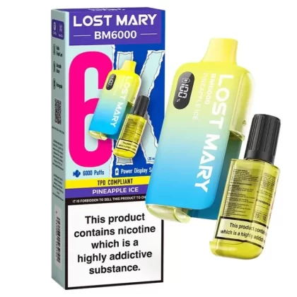 Lost Mary BM6000 Disposable Vape – Pineapple Ice