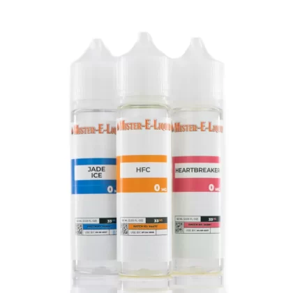 Mister E-Liquid - No Nicotine Vape Juice - 60ml - Mr E's RY4
