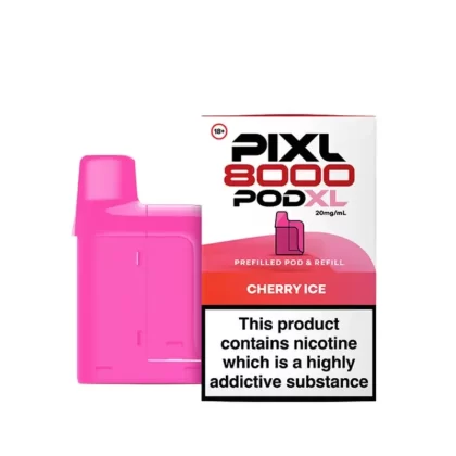 PIXL 8000 Cherry Ice Refill Pods - Ecigdepot