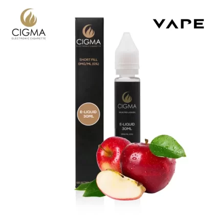Cigma e-Liquid – Apple 0mg 30ml Shortfill | Cigee