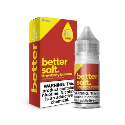 Strawberry Banana SALT – Better Salt by Vapetasia – 30mL