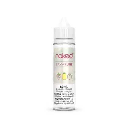 LAVA FLOW BY NAKED100 - Nicotine Strength#NICOTINE FREE>3MG>6MG>12MG