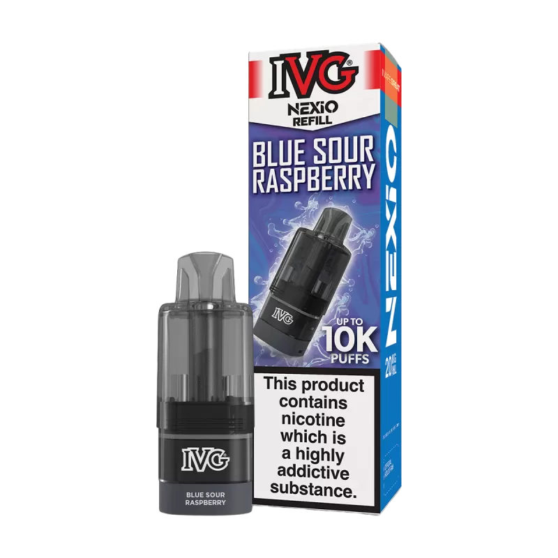 IVG Nexio Refill Pack - Blue Raspberry Ice - Ecigwizard