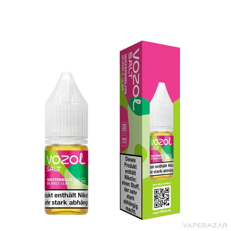Vozol Liquid – Watermelon Bubble Gum - 20mg/ml, 14,5mg/ml - Image 3