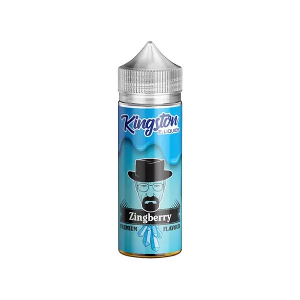 Kingston 120 ml Shortfill E-Liquid – 0 mg Nikotin (70VG/30PG)